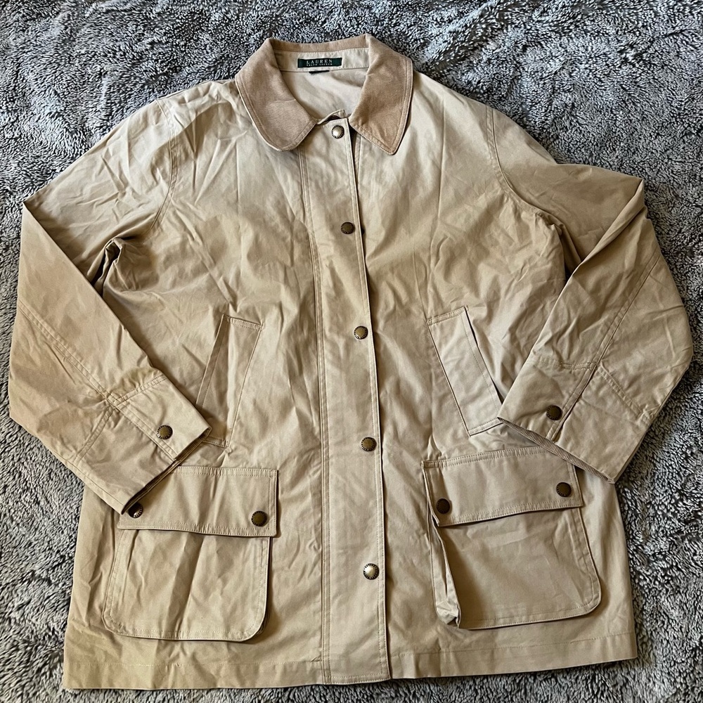 Lauren Ralph Lauren outerwear lined canvas coat